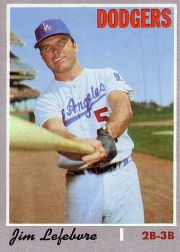 1970 Topps Baseball Cards      553     Jim Lefebvre